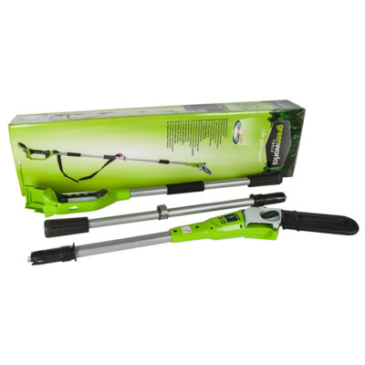 เครื่องตัดแต่งกิ่งไม้สูงไร้สาย (8 นิ้ว) Greenworks 24V (เฉพาะตัวเครื่อง) - Image 3