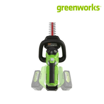 เครื่องเล็มพุ่มไม้ (22 นิ้ว) Greenworks 24V พร้อมแบตเตอรี่ (4.0Ah) และแท่นชาร์จเร็ว - Image 3