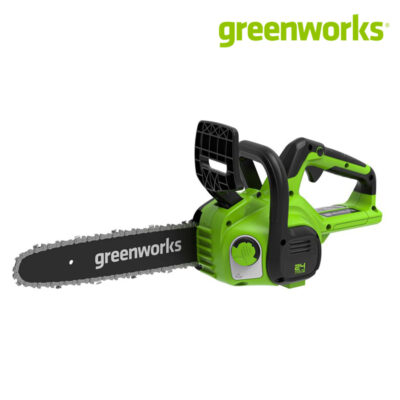 เลื่อยโซ่ 10 นิ้ว Greenworsks 24V พร้อมแบตเตอรี่ (4.0Ah) และแท่นชาร์จเร็ว - Image 5