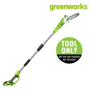 เครื่องตัดแต่งกิ่งไม้สูงไร้สาย Greenworks 24V (เฉพาะตัวเครื่อง)