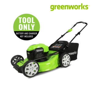 เครื่องตัดหญ้าแบบเข็น 18 นิ้ว Greenworks 40V เครื่องตัดหญ้าแบตเตอรี่