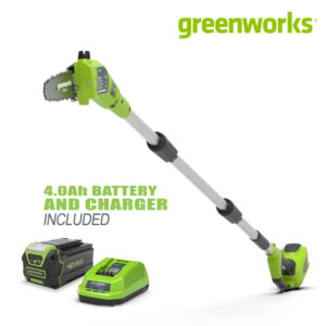 Greenworks เครื่องตัดแต่งกิ่งฯ 40V Pole Saw 8 Inch.