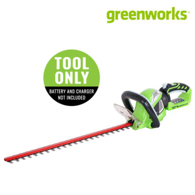 เครื่องเล็มพุ่ม ตัดแต่งพุ่มไม้ Greenworks 40V (24 นิ้ว) (เฉพาะตัวเครื่อง)