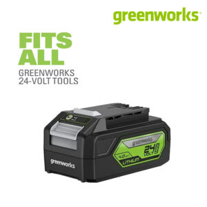 Greenworks แบตเตอรี่ 24V 4.0Ah Battery grey