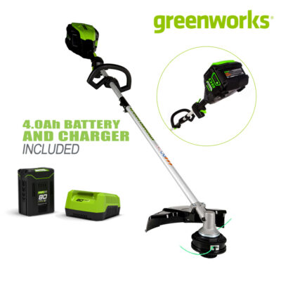 เครื่องตัดหญ้า Greenworks 80V Pro เครื่องตัดหญ้าสะพายไร้สาย เครื่องตัดหญ้าแบตเตอรี่