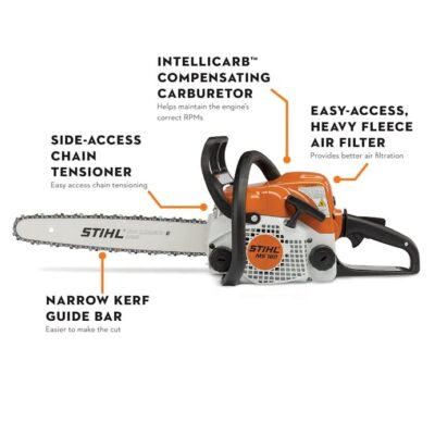 เลื่อยยนต์ STIHL รุ่น MS180 เครื่อง 2 แรงม้า บาร์ 12 นิ้ว - Image 2