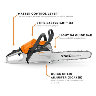 เลื่อยยนต์ STIHL รุ่น MS212 เครื่อง 2.4 แรงม้า บาร์ 18 นิ้ว - Image 2